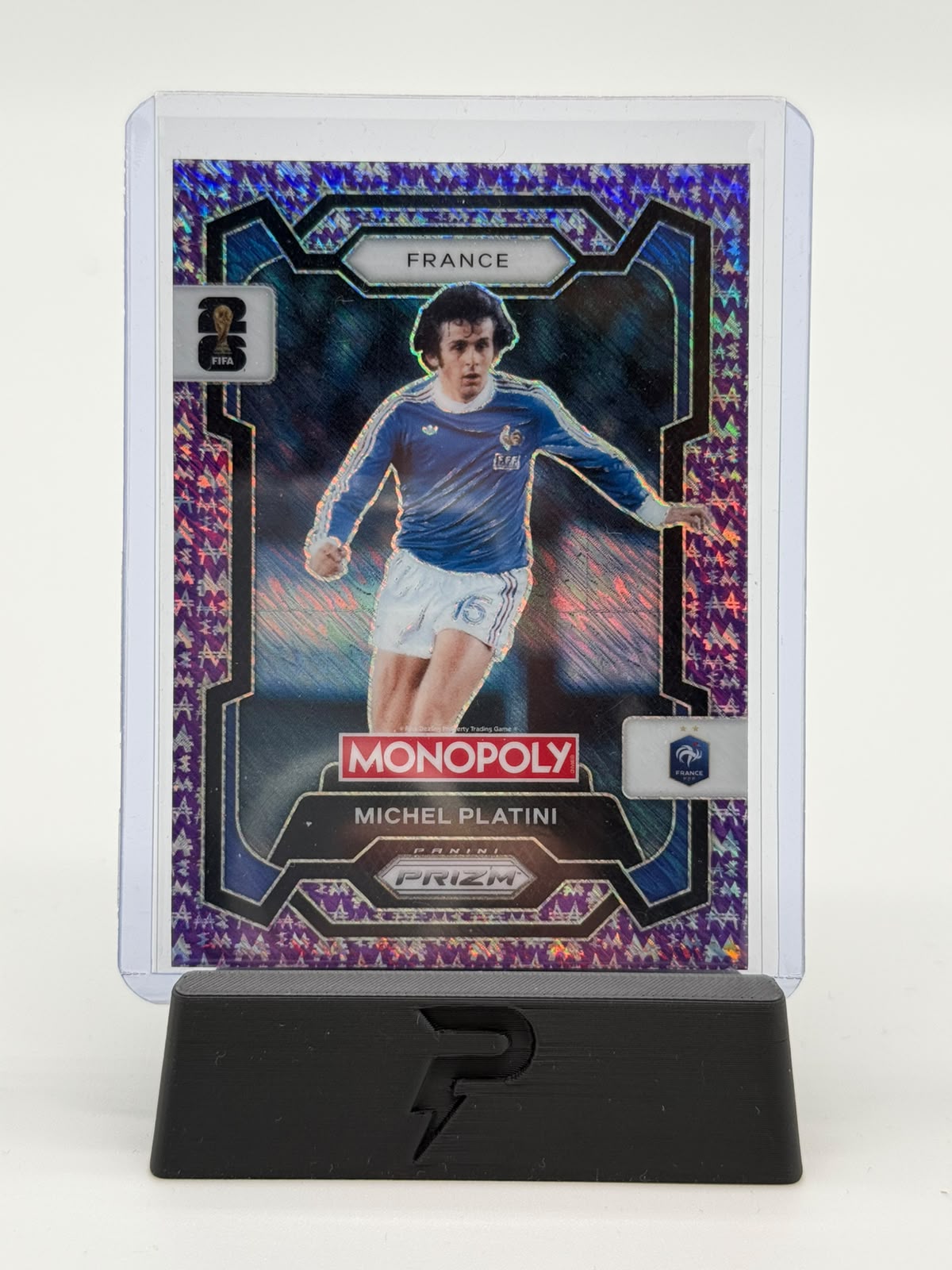 2025 Panini Prizm Monopoly Michel Platini Big Money Shimmer 30/50