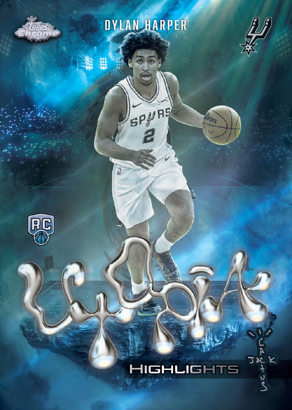 2025-26 Topps Chrome Cactus Jack Basketball Hobby Box (LIVEBREAK)