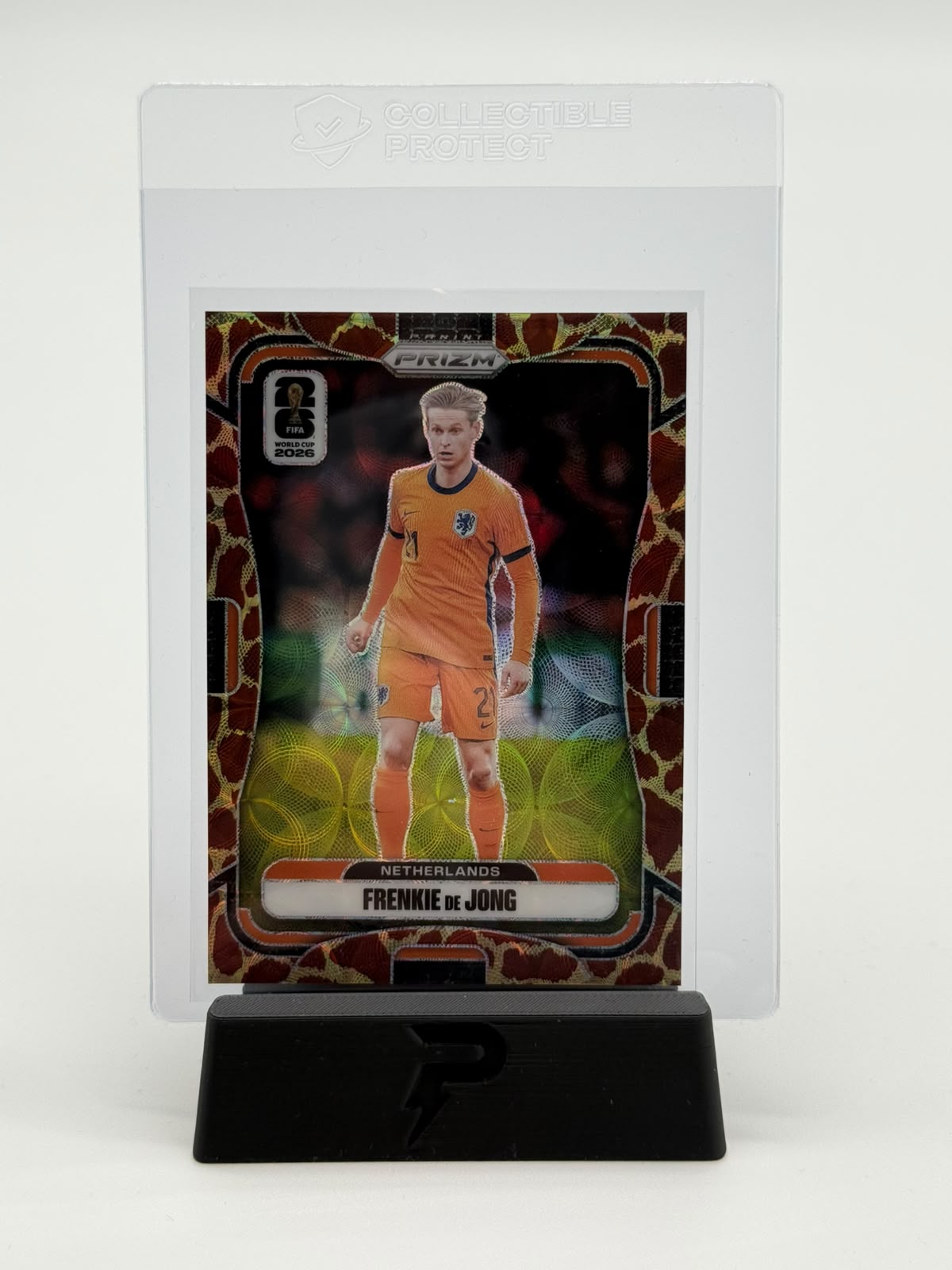 2026 Panini Prizm Fifa World Cup Frenkie de Jong Giraffe