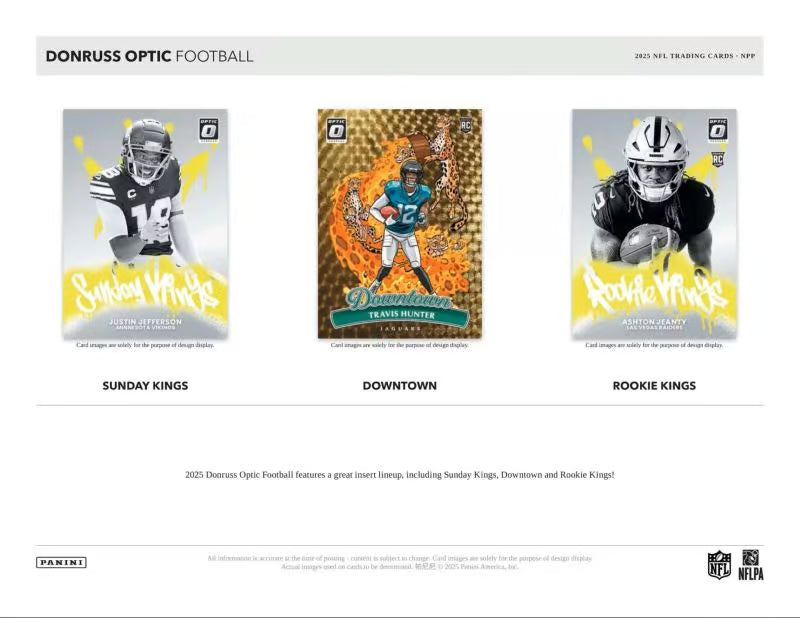 2025 Panini Donruss Optic Football Fat Pack Box (SEALED)