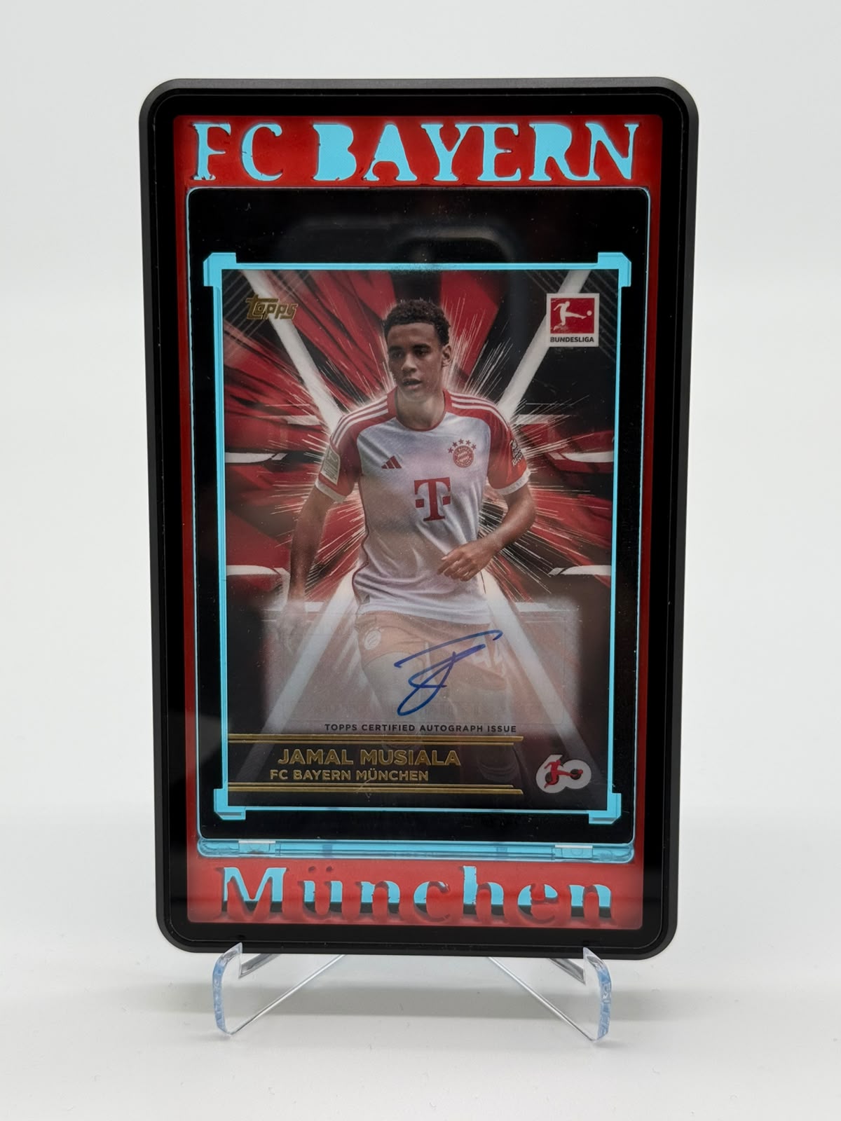 2023/24 Topps 60 Jahre Bundesliga Jamal Musiala Auto