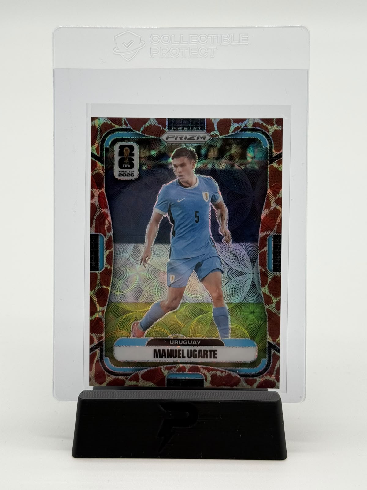 2026 Panini Prizm Fifa World Cup Manuel Ugarte Giraffe