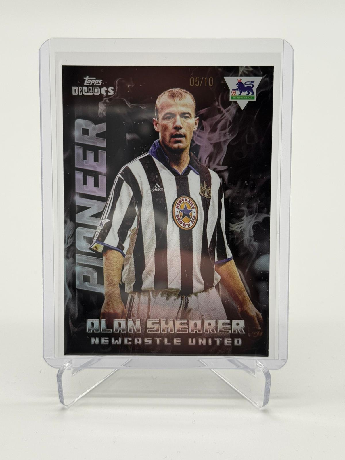 2025 Topps Decades Alan Shearer 05/10