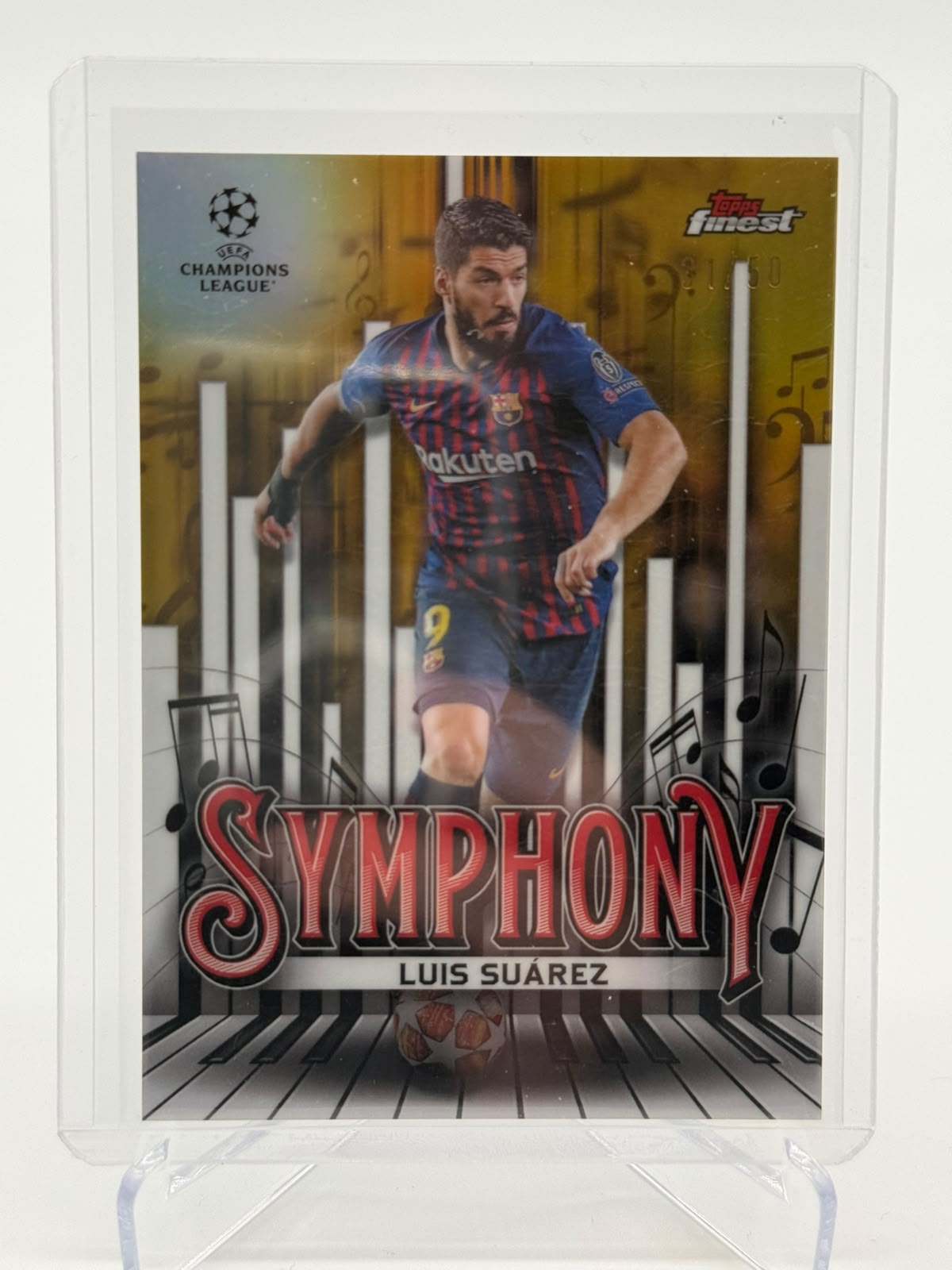 2025 Topps UCC Finest Luis Suarez Symphony 31/50