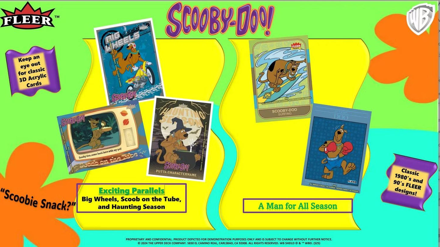 2025 Fleer Scooby Doo Box (SEALED)