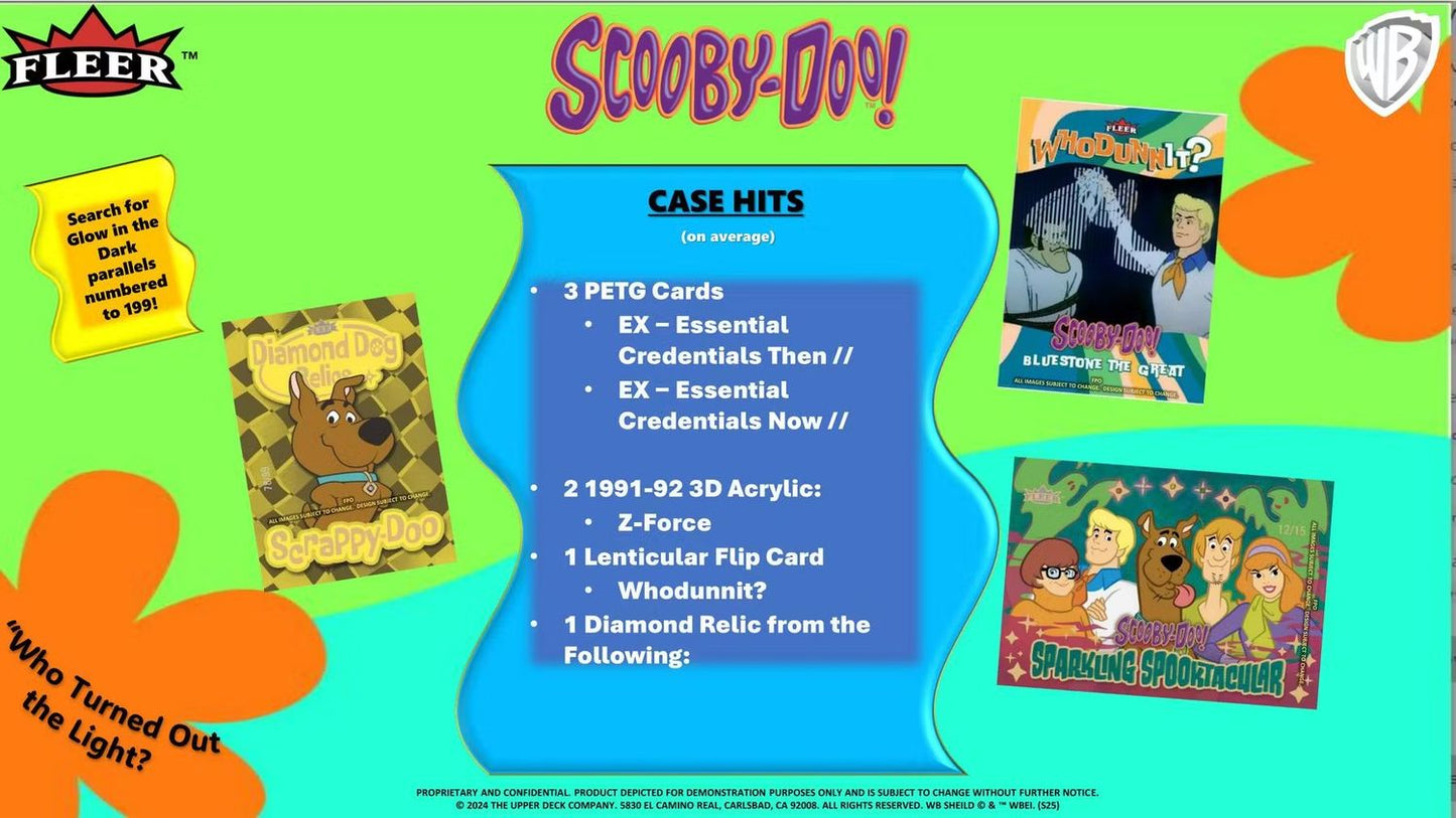 2025 Fleer Scooby Doo Box (SEALED)