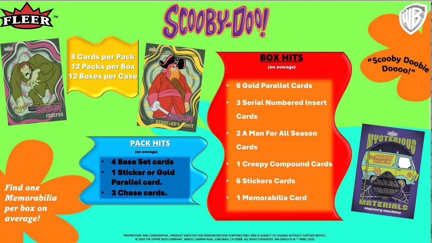 2025 Fleer Scooby Doo Box (SEALED)