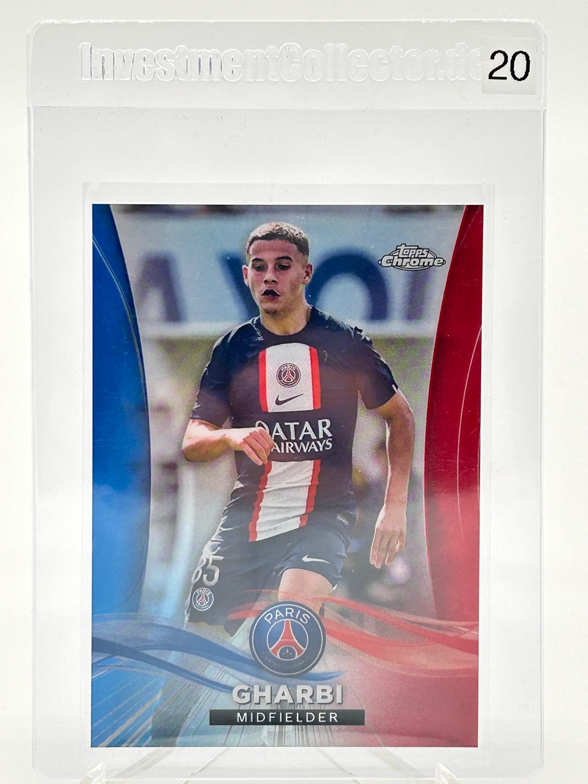 2023 Topps Chrome PSG Team Set - Ismael Gharbi /50