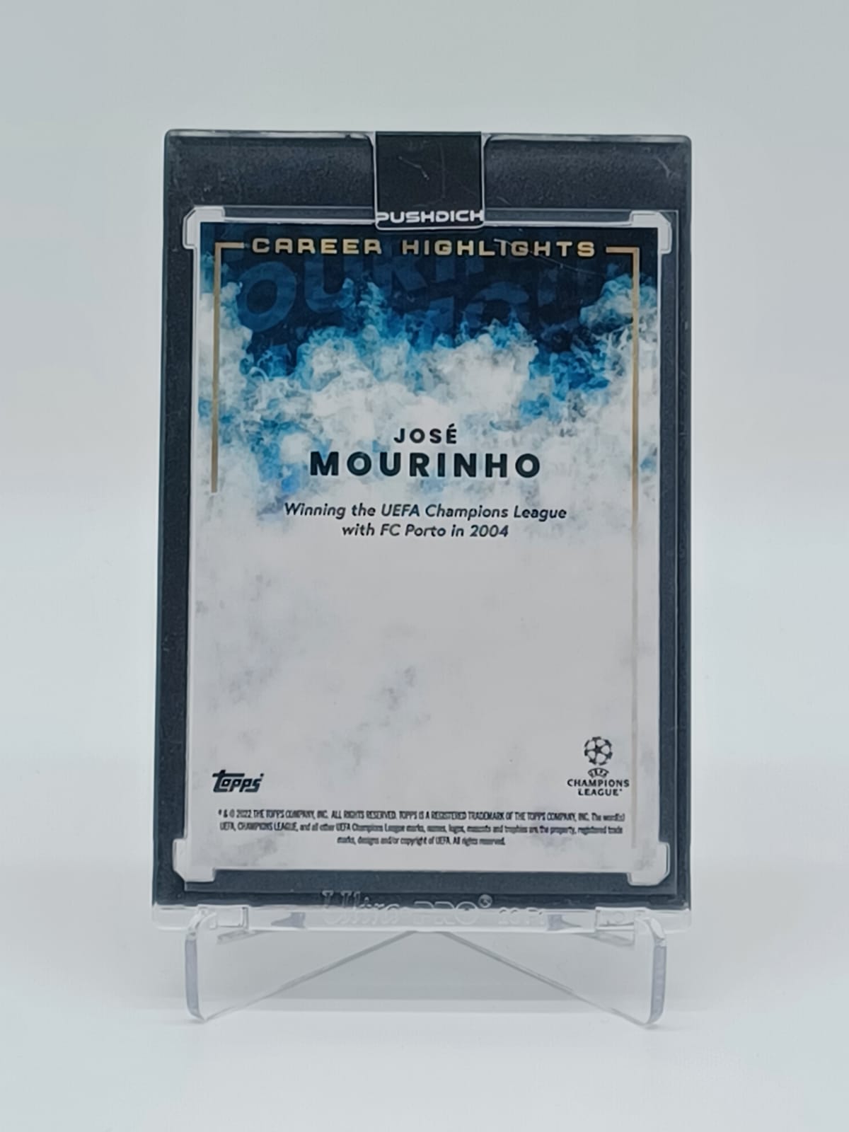 José Mourinho Platinum Curated Set - José Mourinho Auto /49