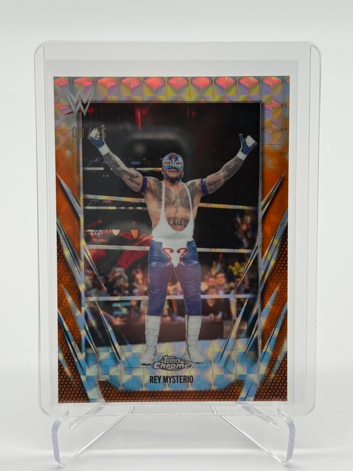 2026 Topps WWE Chrome Rey Mysterio 18/25