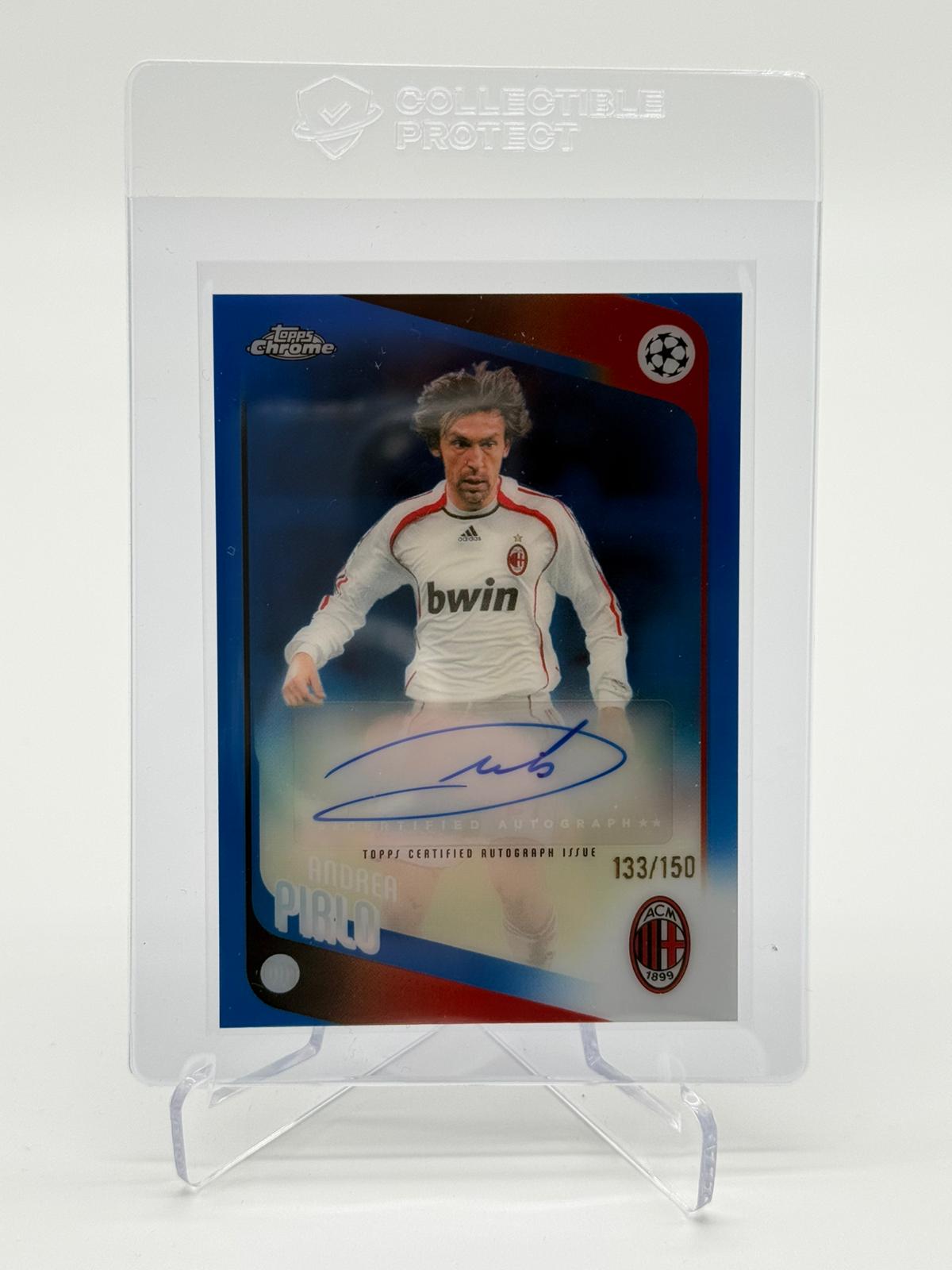 2026 Topps Chrome UCC Pirlo Autogramm 133/150