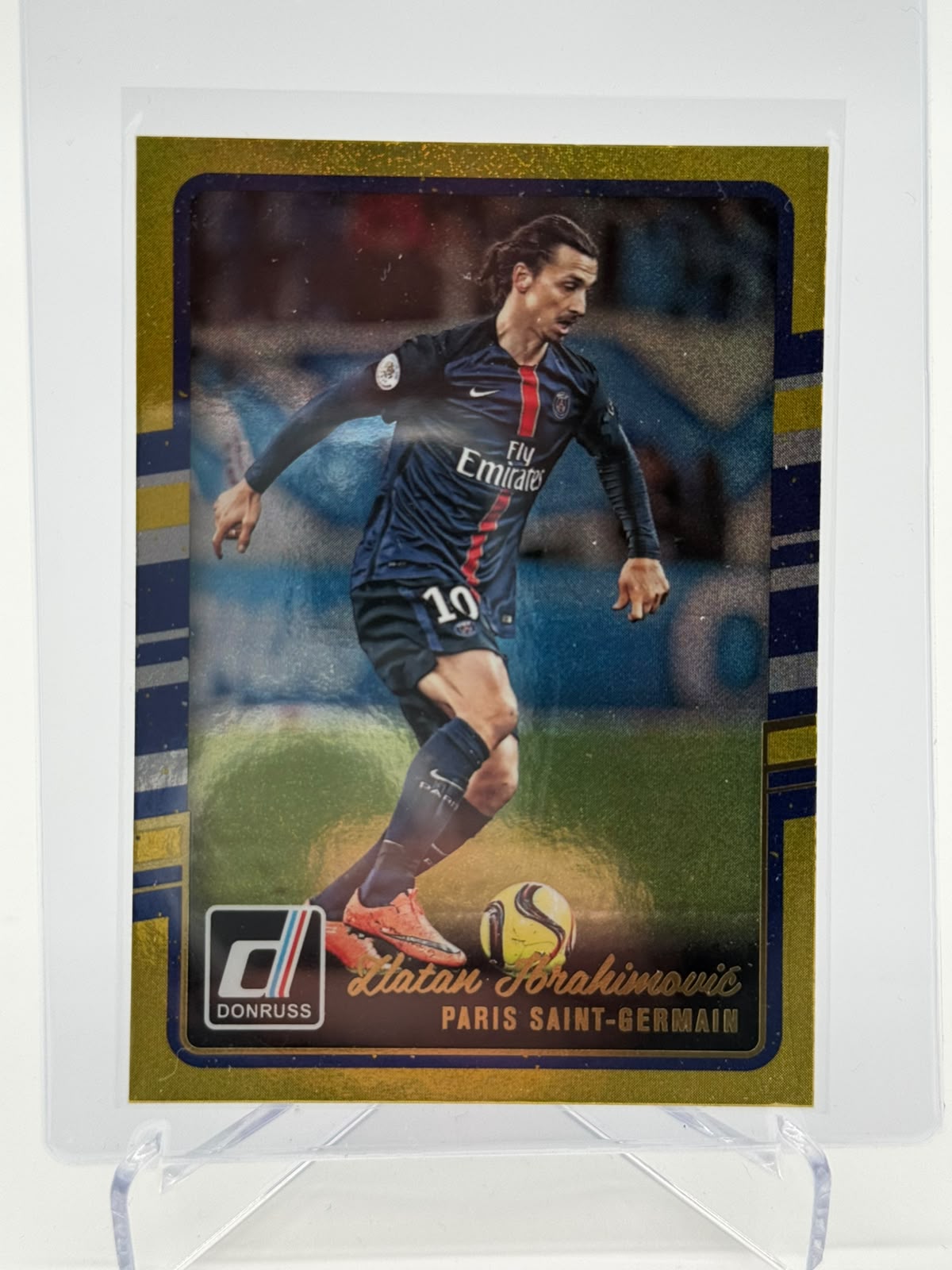 2016-17 Panini Donruss Zlatan Ibrahimovic Gold