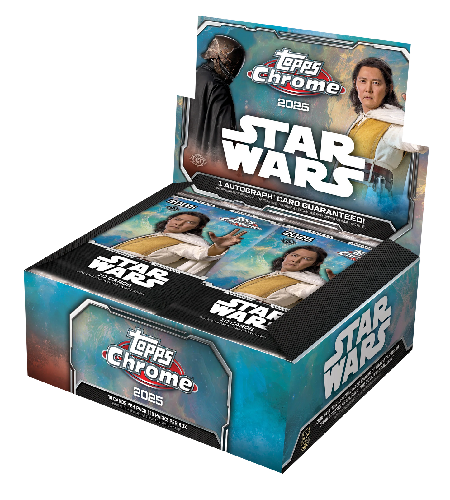 2025 Topps Star Wars Chrome Hobby Box (LIVEBREAK)