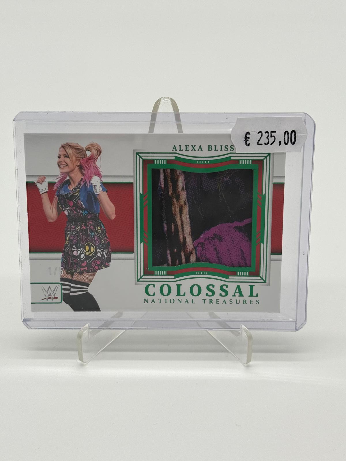 2024 Panini National Treasures Alexa Bliss Colossal 1/5 Relic