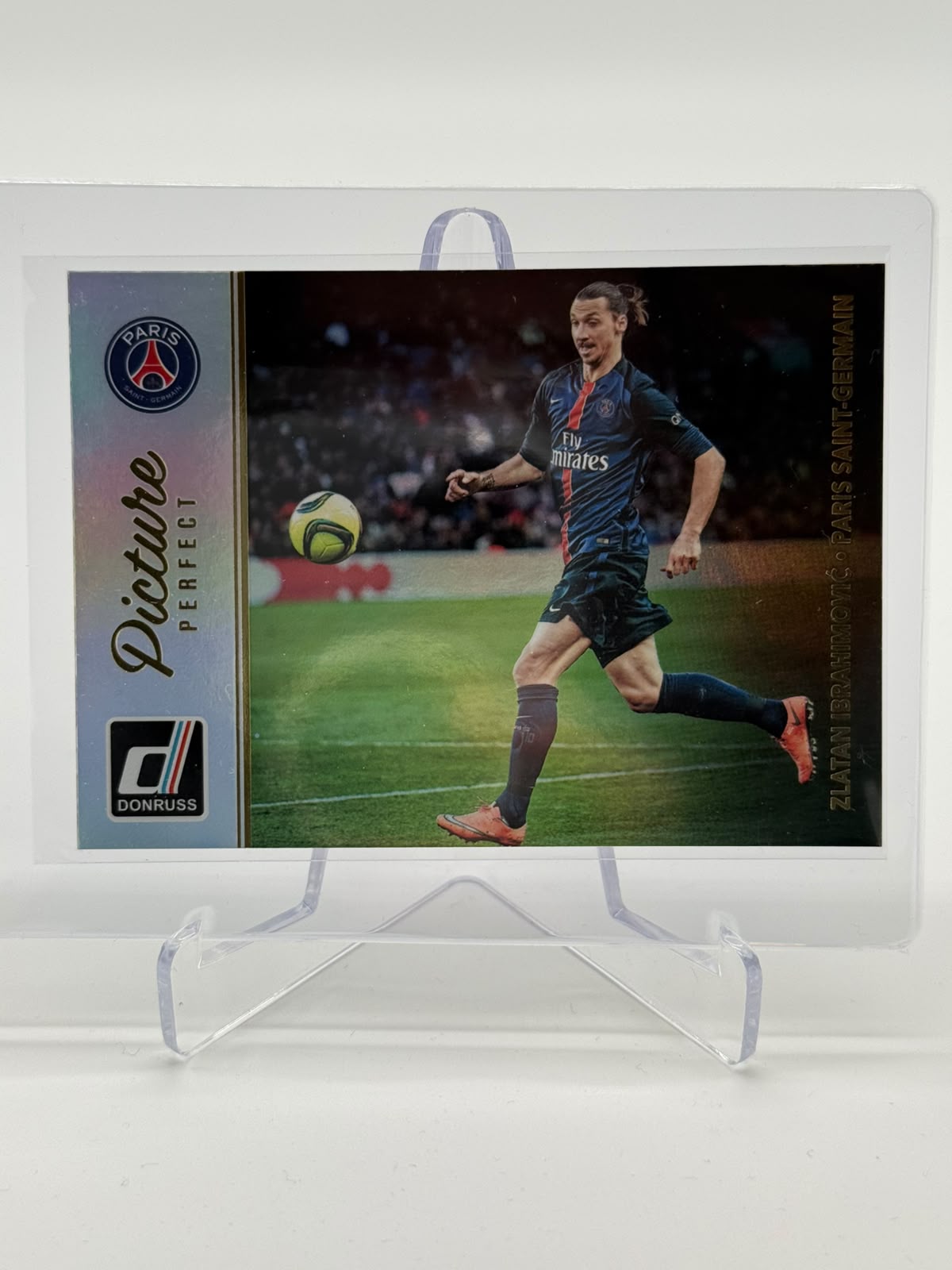 2016-17 Panini Donruss Zlatan Ibrahimovic Picture Perfect Silver