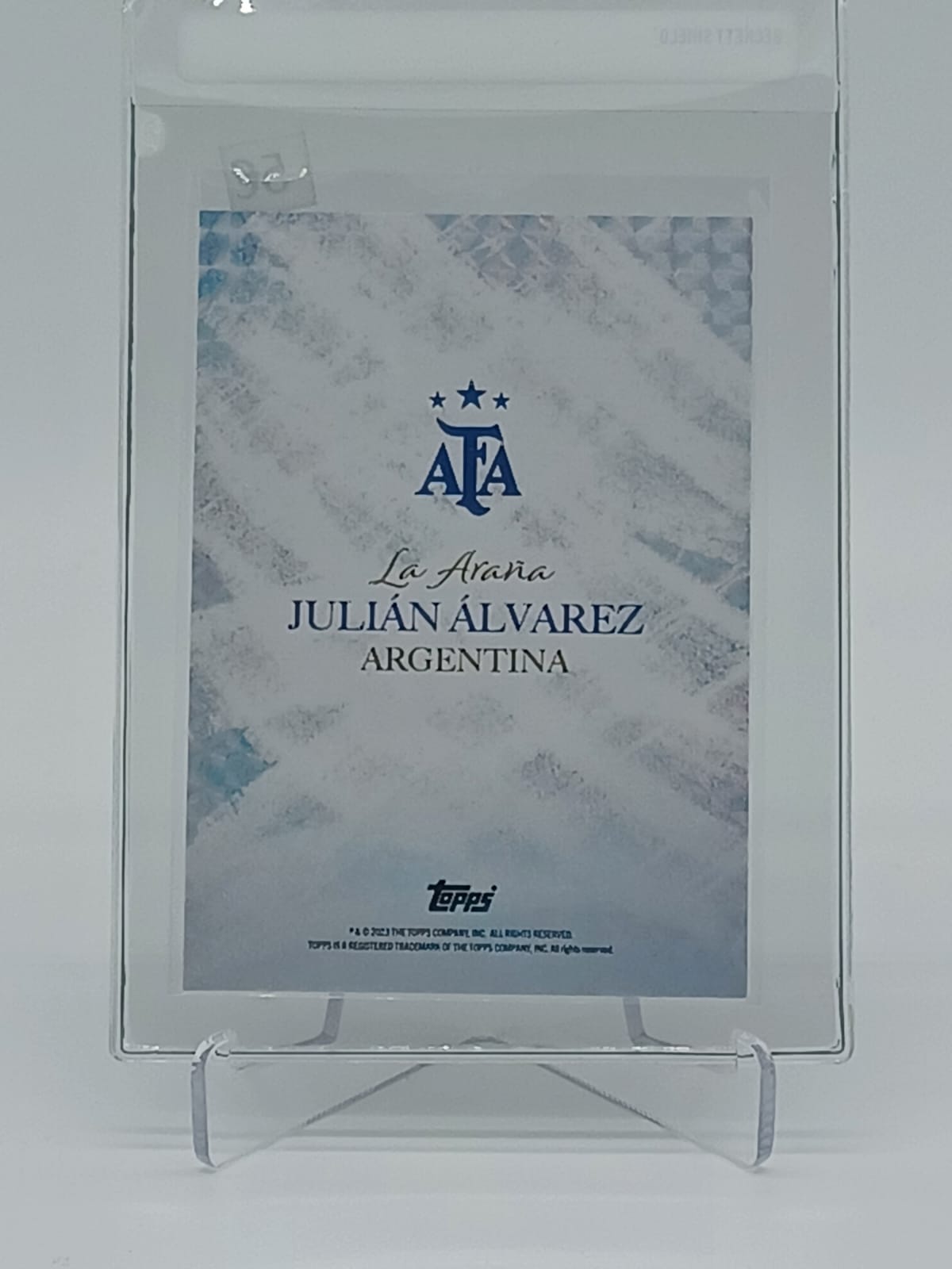 Topps Argentina World Champions Set - Julian Alvarez La Arana