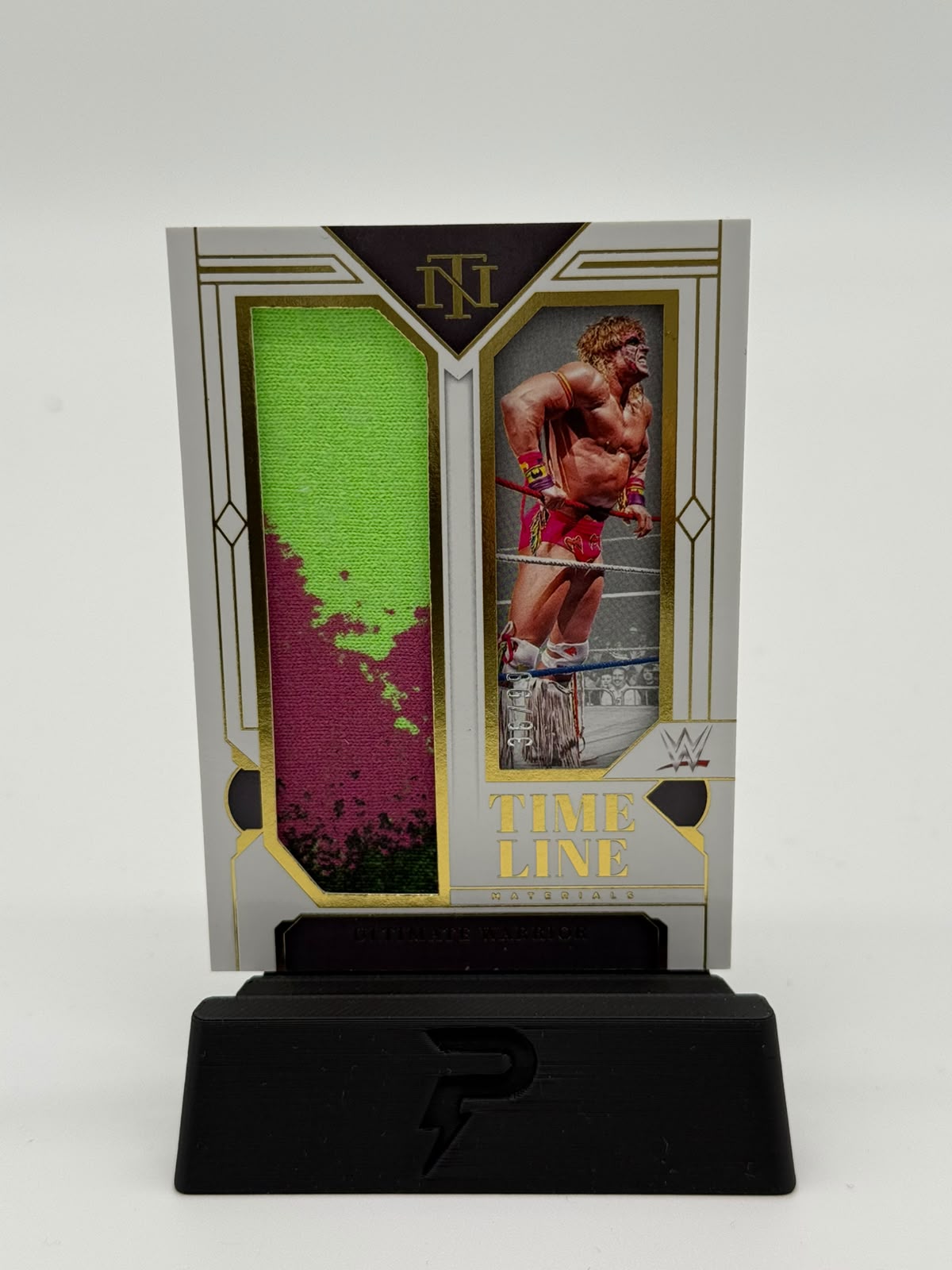 2024 Panini National Treasure WWE Ultimate Warrior Relic 36/99