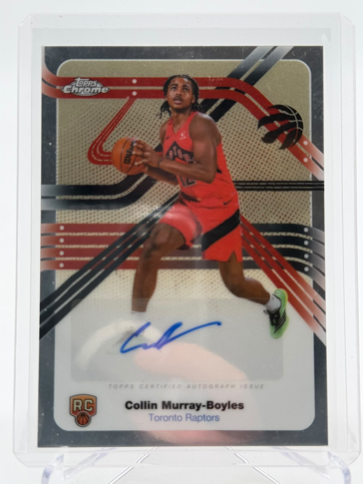 2025 Topps Chrome NBA Collin Murray Boyles AUTO