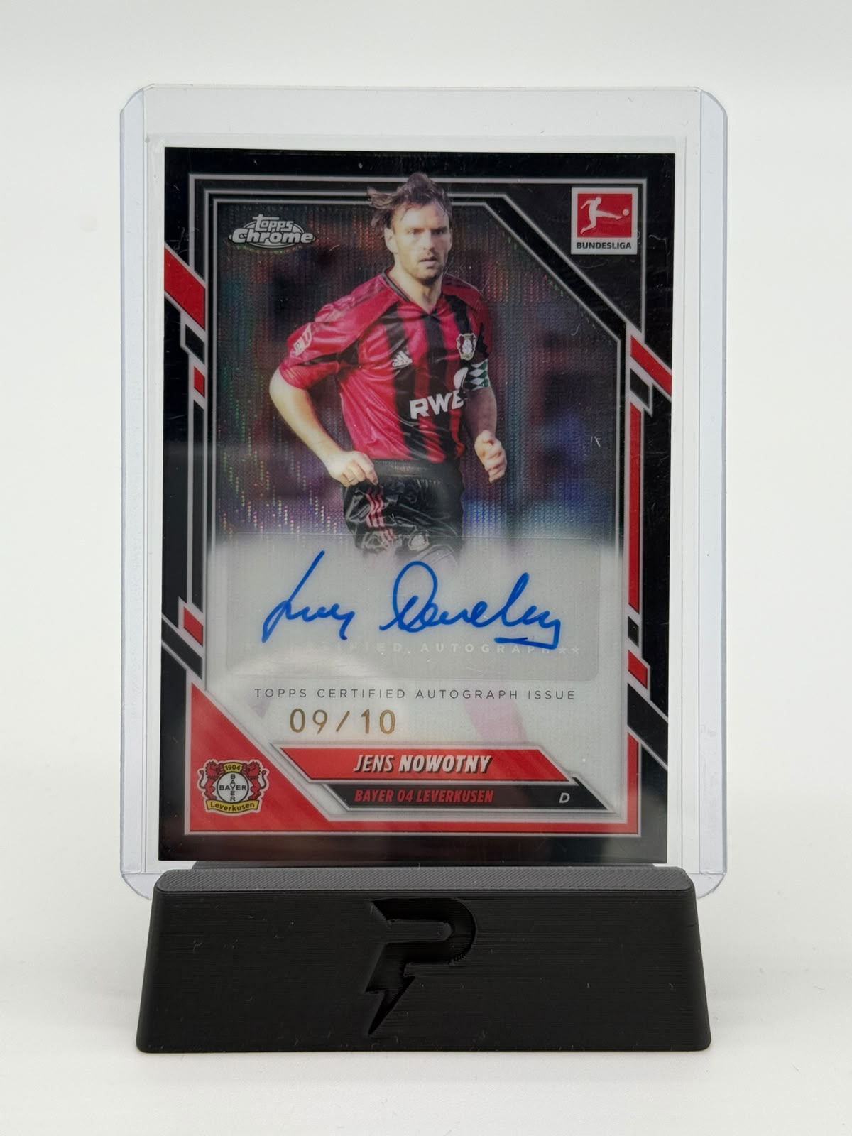 2026 Topps Chrome Bundesliga Jens Nowotny Auto 09/10