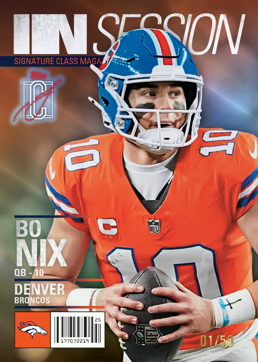 2025 Topps Signature Class Football Jumbo Box (LIVEBREAK)