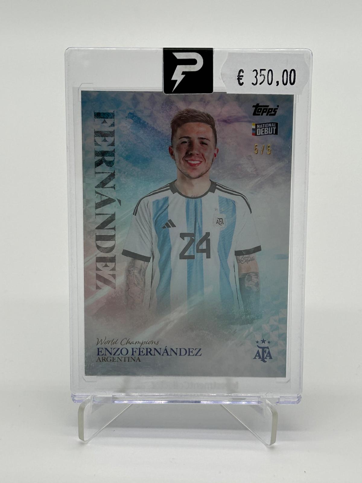 Topps Argentina World Champions Set - Enzo Fernandez /5