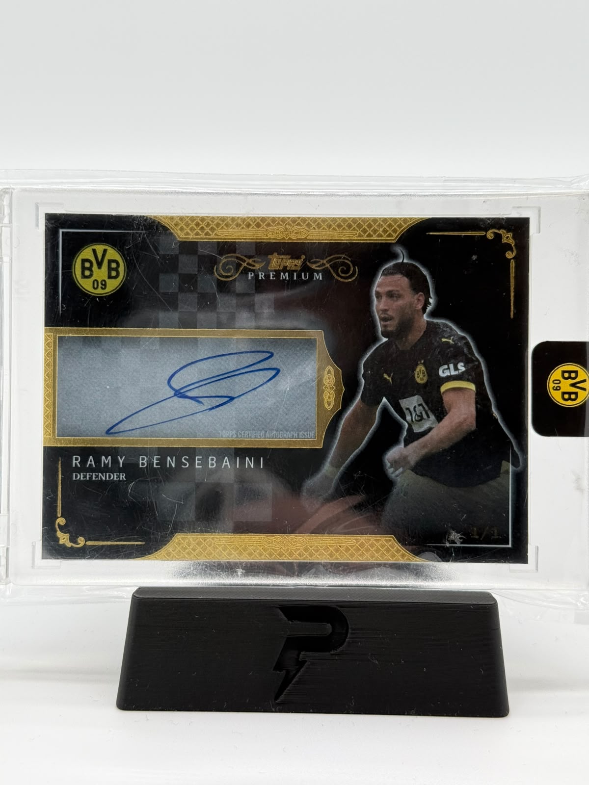 2024 Topps Premium BVB Ramy Bensebaini 1/1 Auto