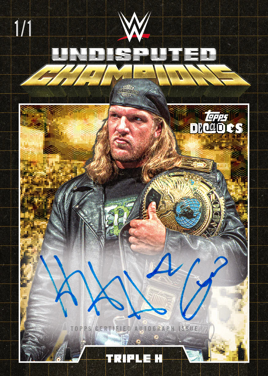 5 Boxen: WWE Decades Random Letter Break #1 (LIVEBREAK)