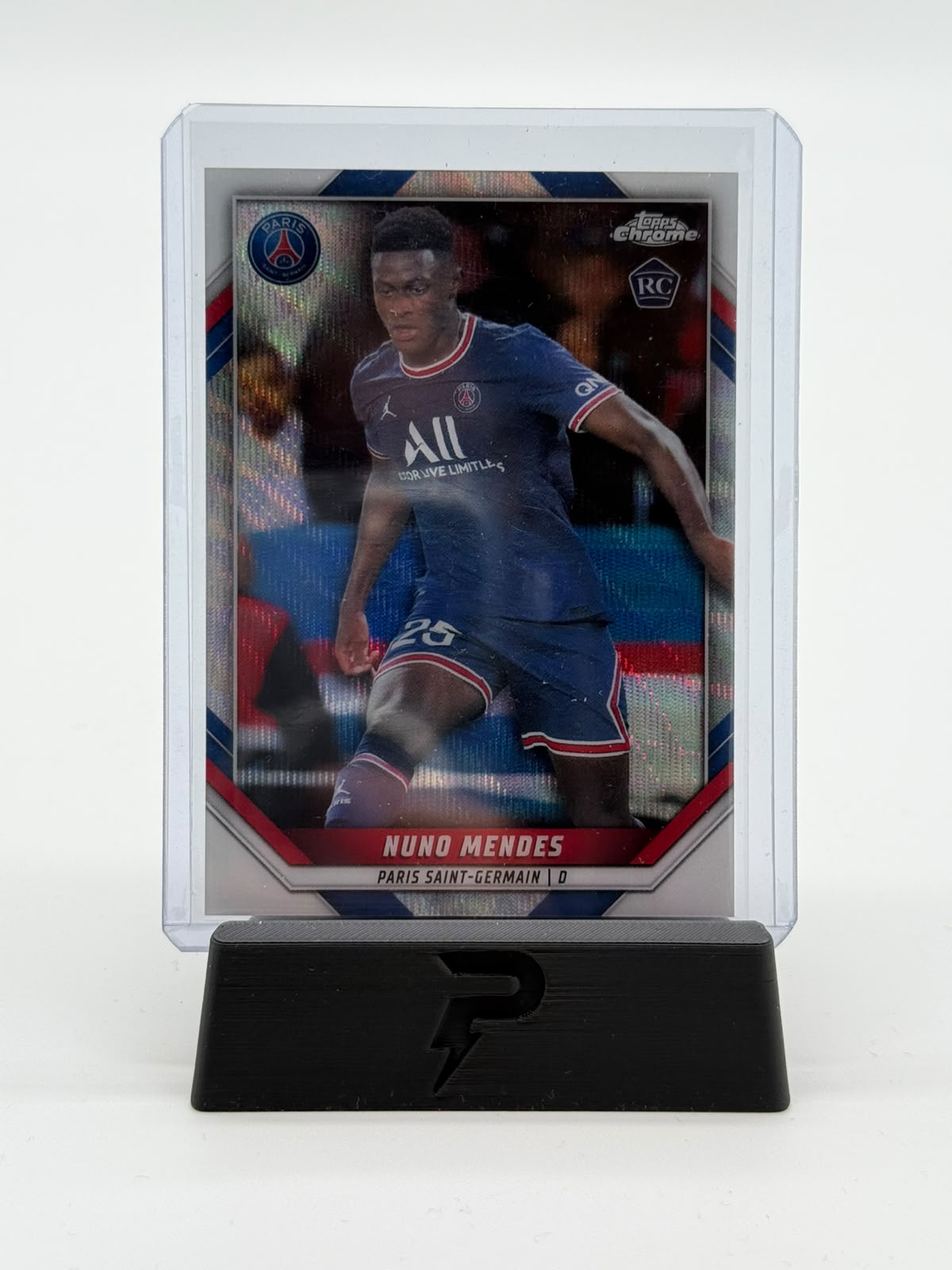 2022 Topps Chrome Paris St-Germain Nuno Mendes RC 13/45