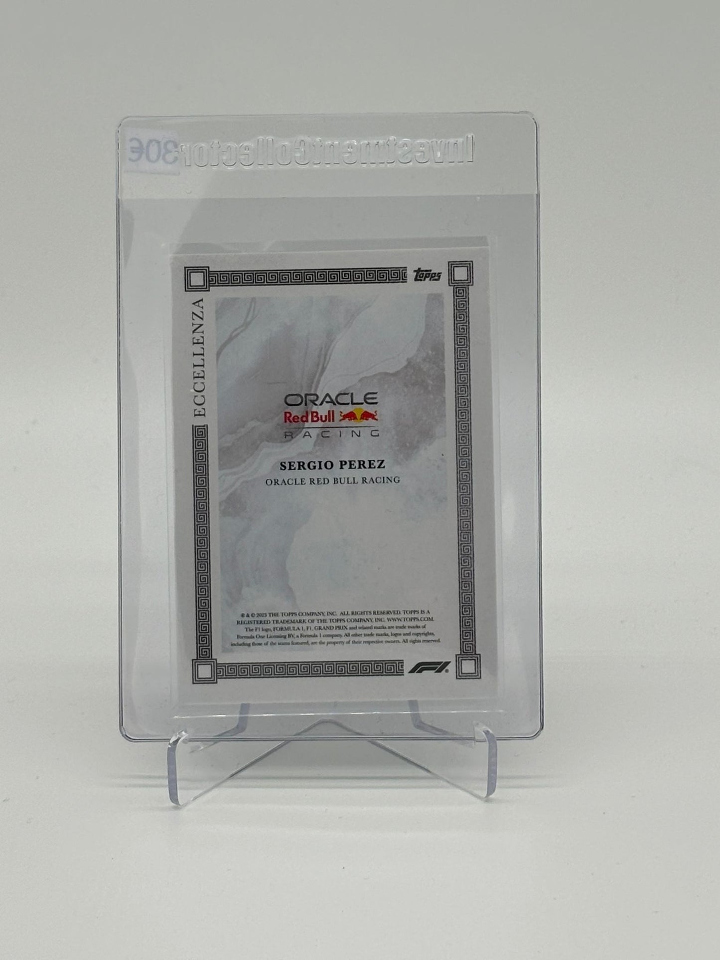 Topps Formula One Eccellenza - Sergio Perez /75