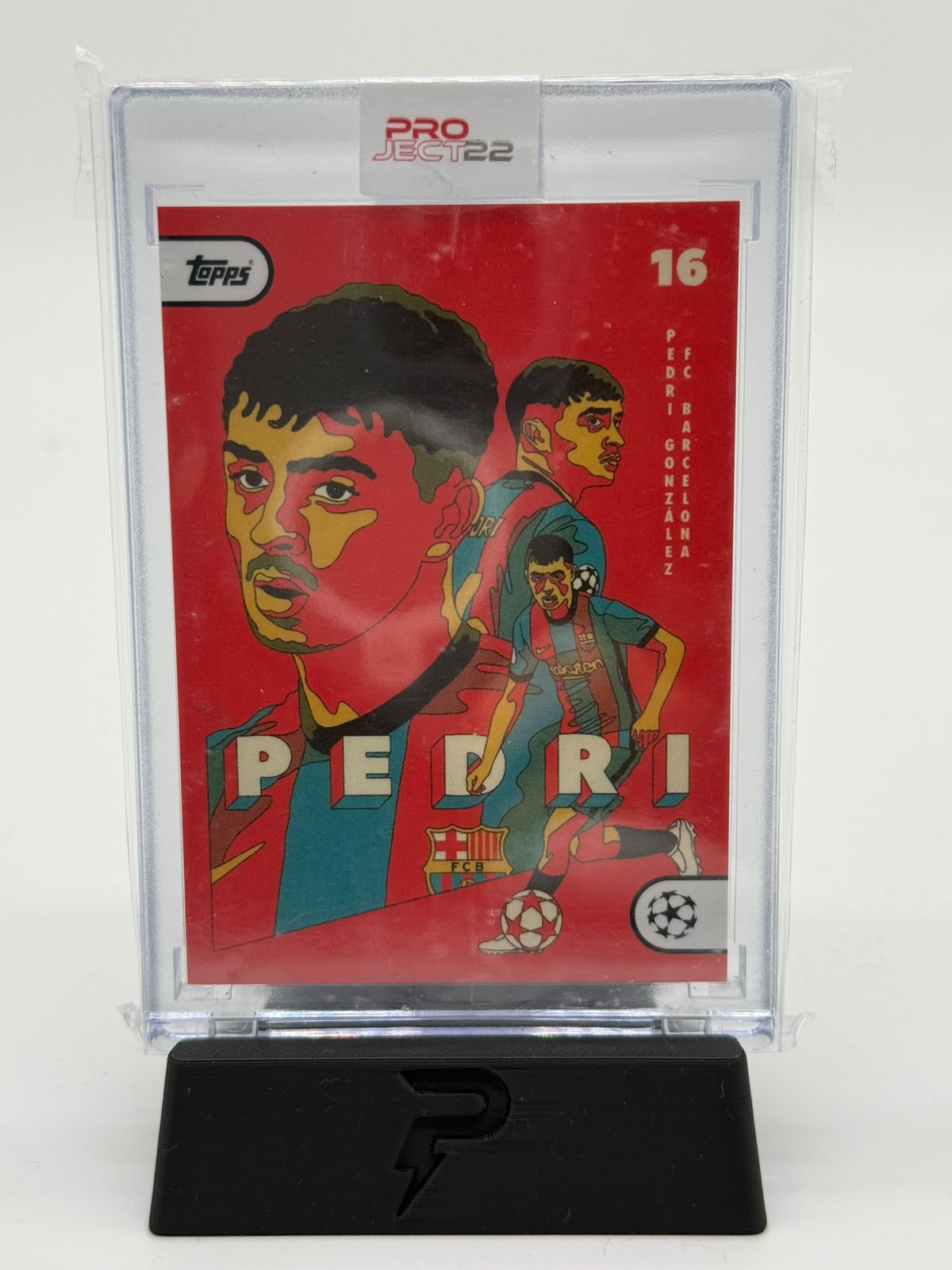 2022 Topps Project 22 Pedri by Timba Smits