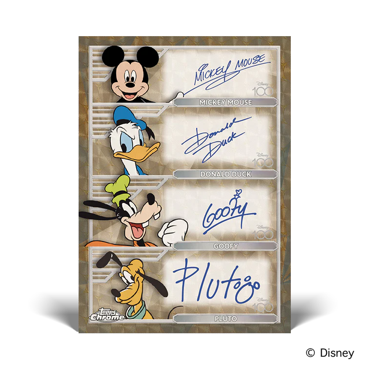 Topps Chrome Disney 100 (SEALED & OVP)
