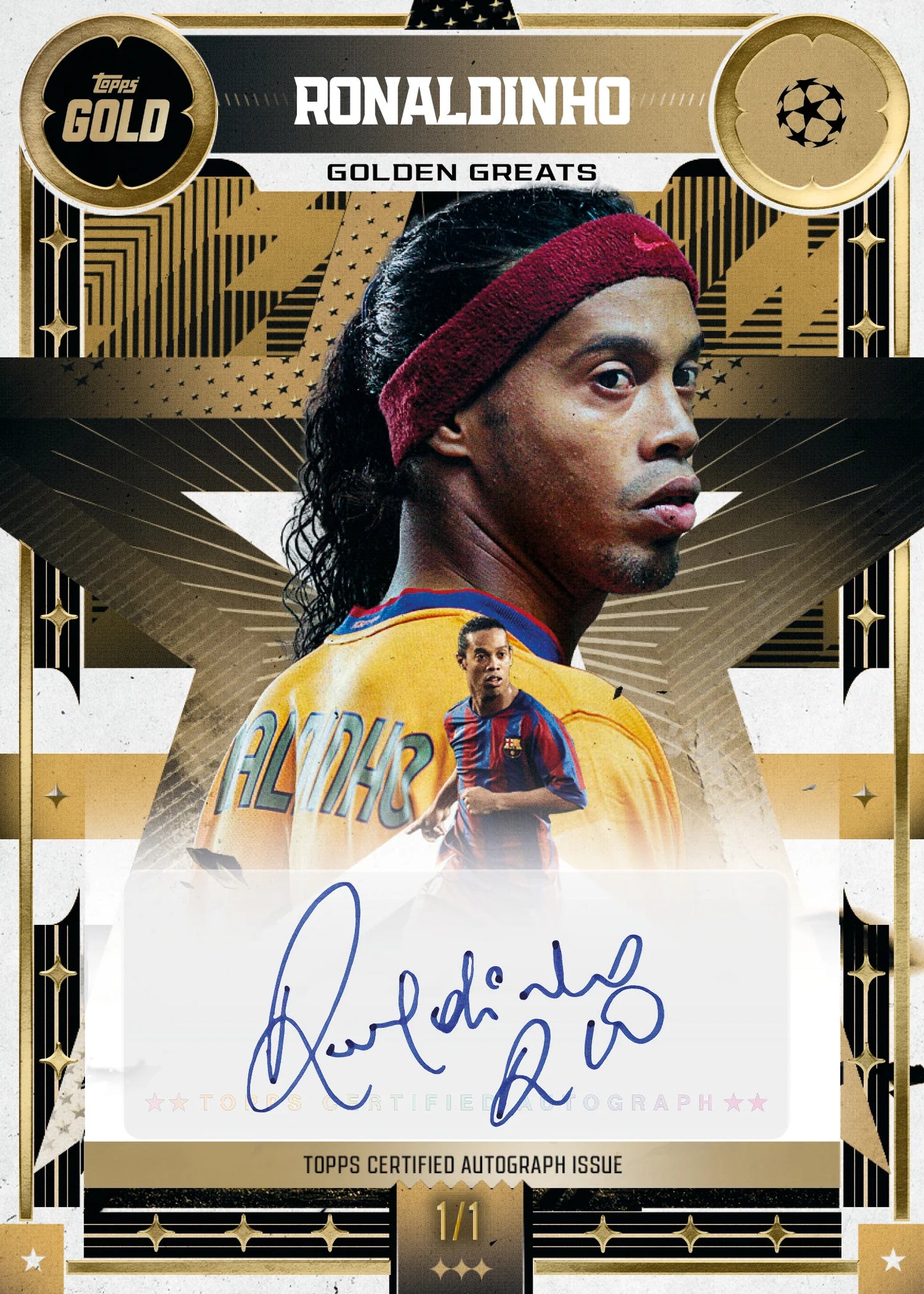 1x EINZELPACK 2025-26 Topps UCC Gold (LIVEBREAK)