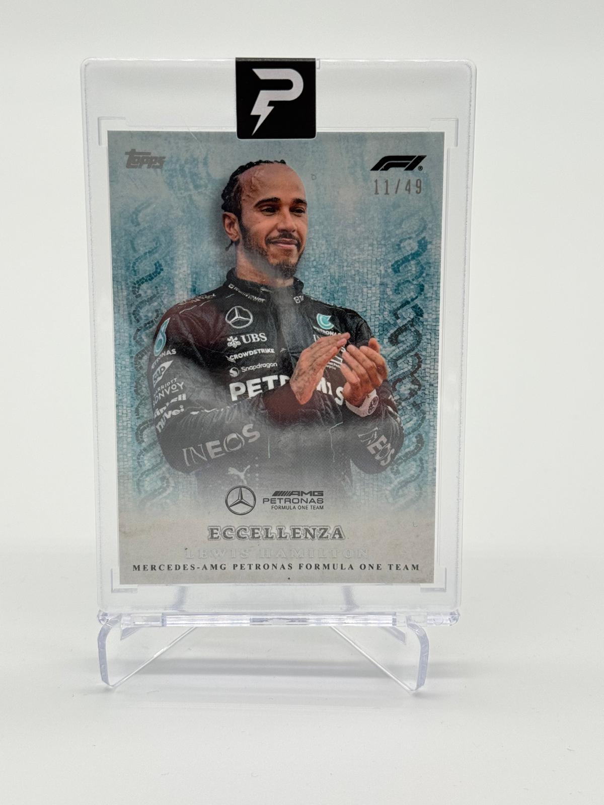 2024 Topps Eccellenza F1 Lewis Hamilton La Passione 11/49