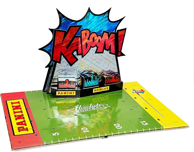2024 Panini Absolute Football Kaboom Pop-Up Countdown Calendar (SEALED)