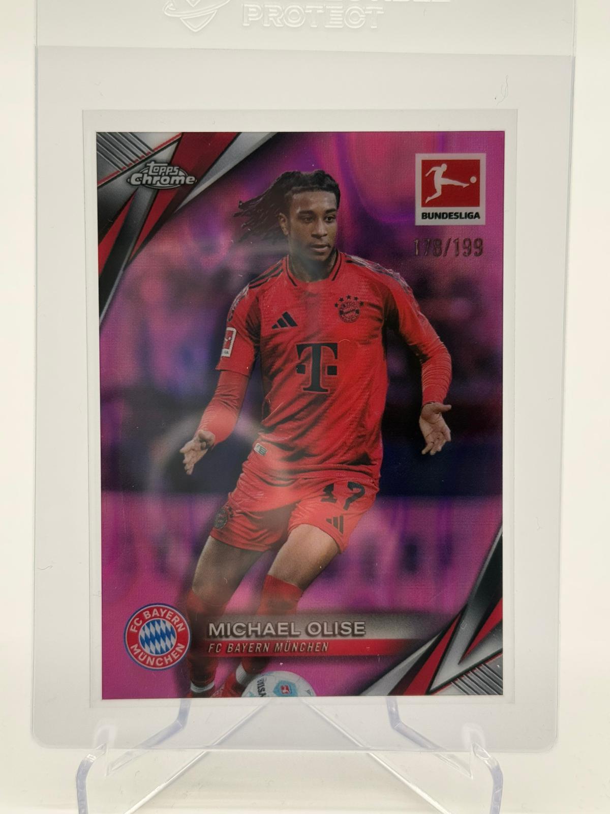 2025 Topps Chrome Bundesliga Michael Olise 178/199