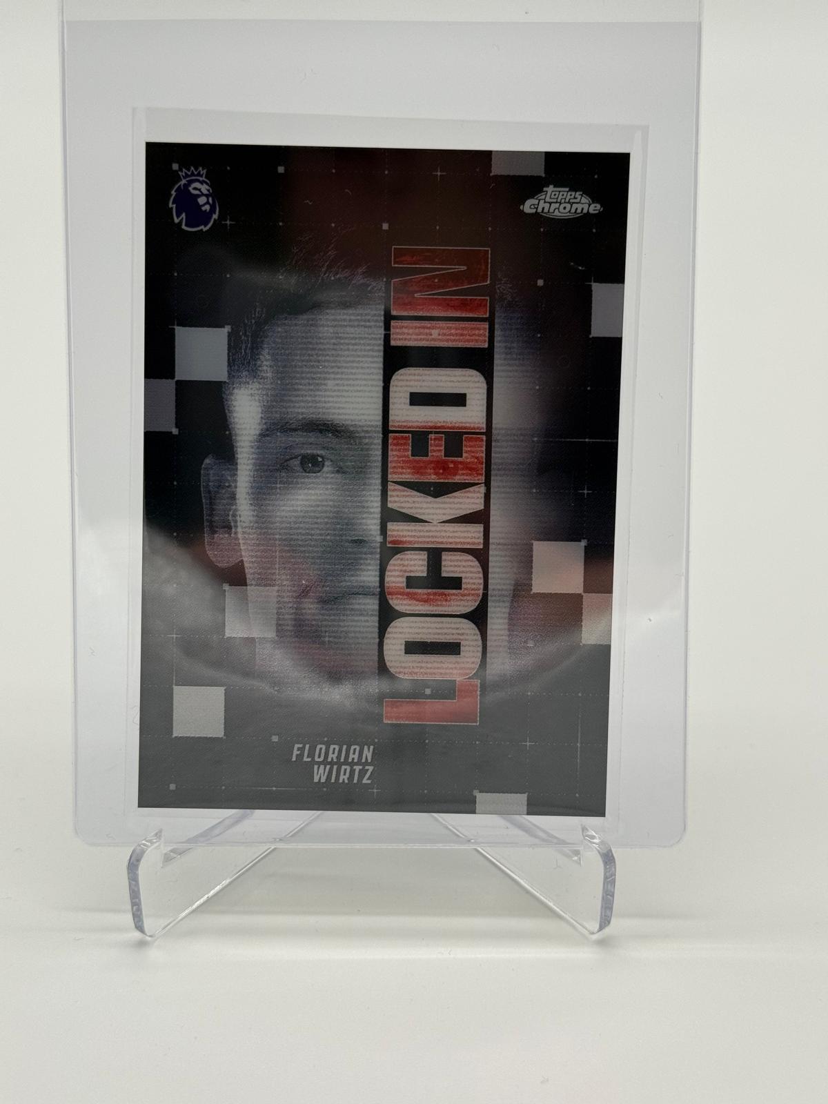 Topps Chrome Premier League Locked In Florian Wirtz Case Hit