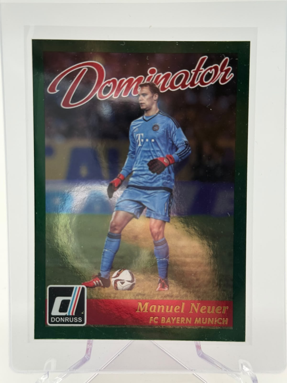 2016-17 Panini Donruss Manuel Neuer Dominators Green