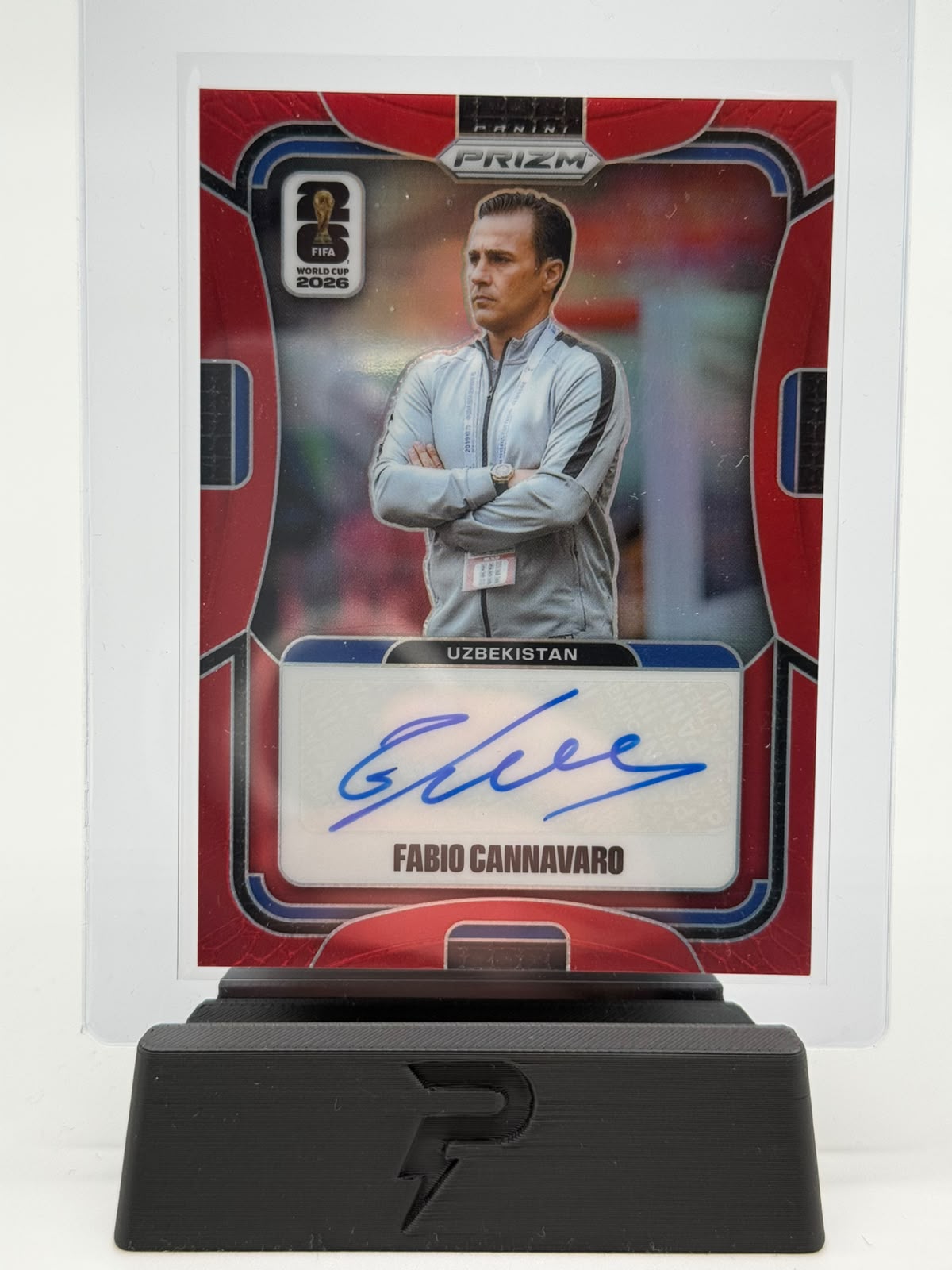 2026 Panini Prizm World Cup Fabio Cannavaro Auto 35/49