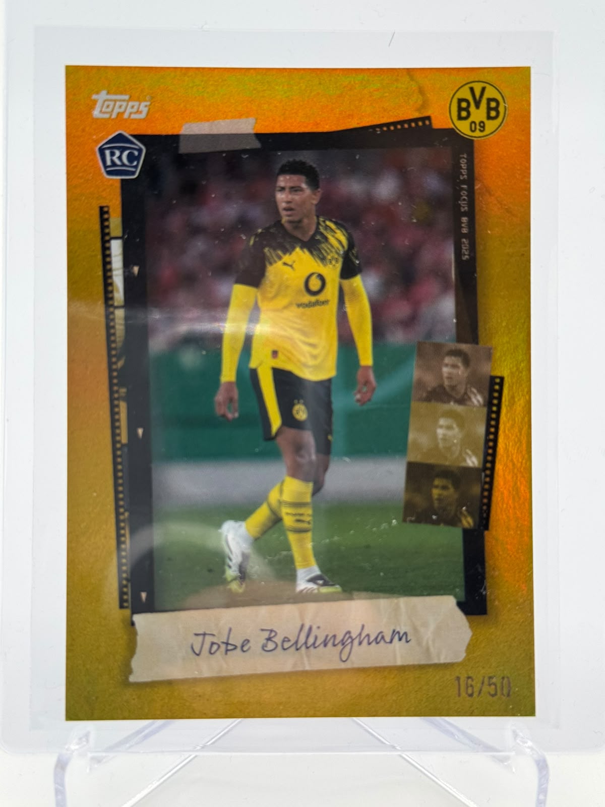 2025 Topps Focus Borussia Dortmund Jude Bellingham 16/50