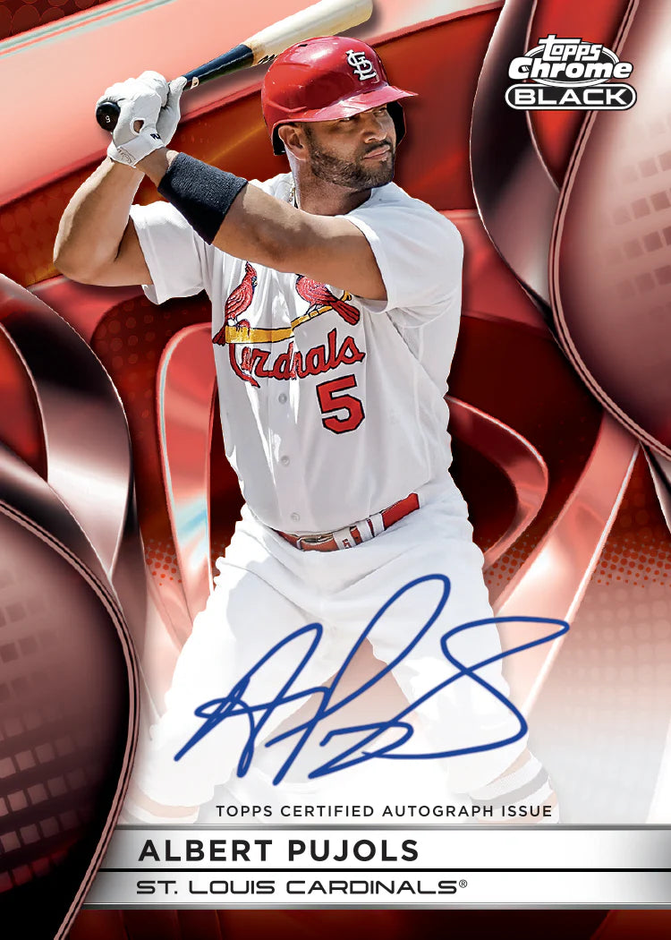 2025 Topps Chrome Black Baseball Hobby Box (SEALED)