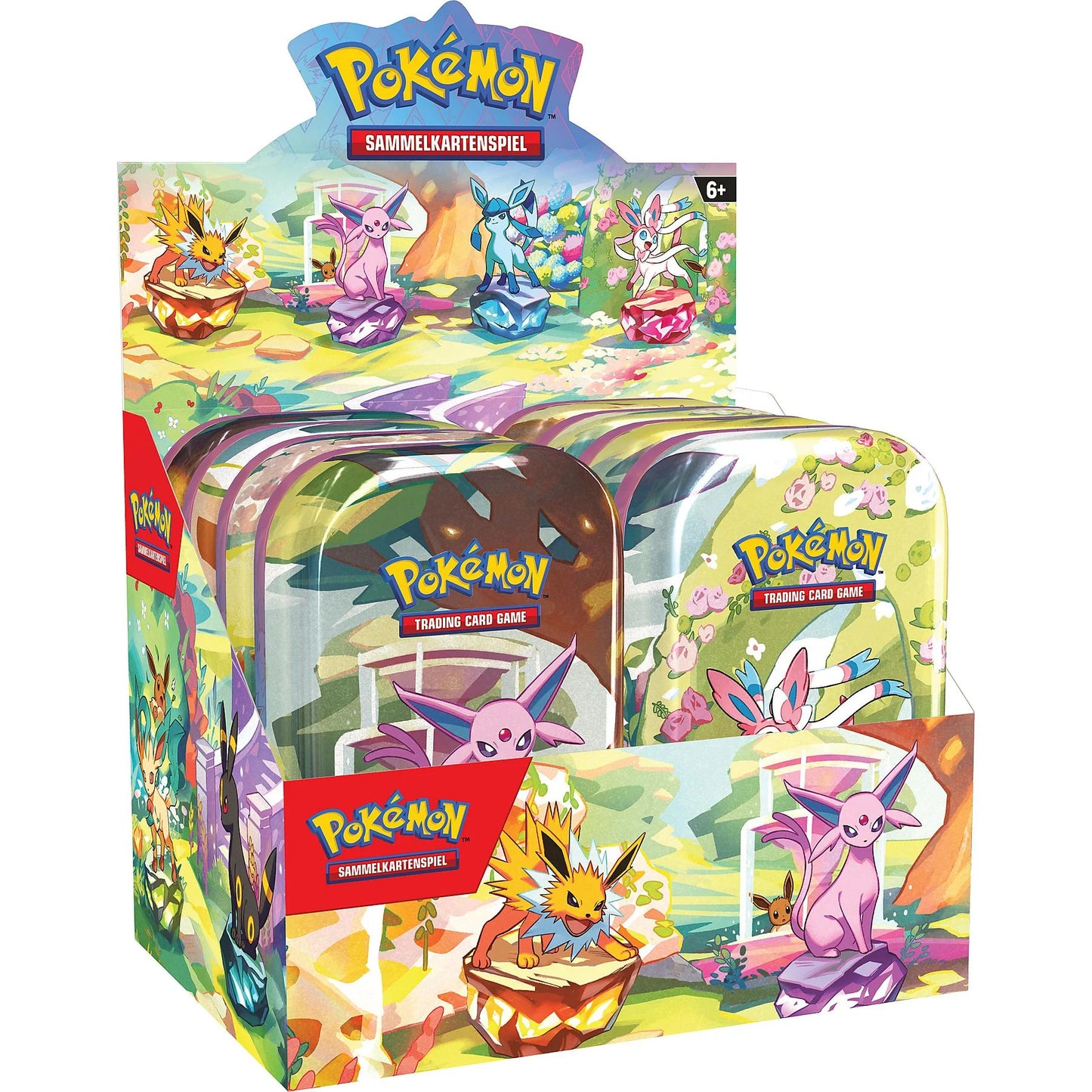 Pokémon Karmesin & Purpur Prismatische Entwicklungen Mini Tin DE (SEALED)