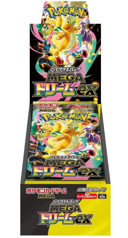 Pokémon Mega Dream EX m2a JP Display (SEALED)