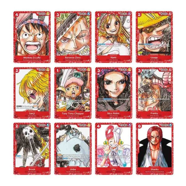 BANDAI ONE PIECE - Premium Card Collection - One Piece Film Red Edition