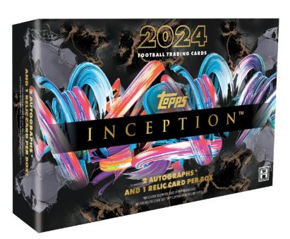 FULL CASE (8Box) RTB - 2024 Topps Inception Football Hobby Box