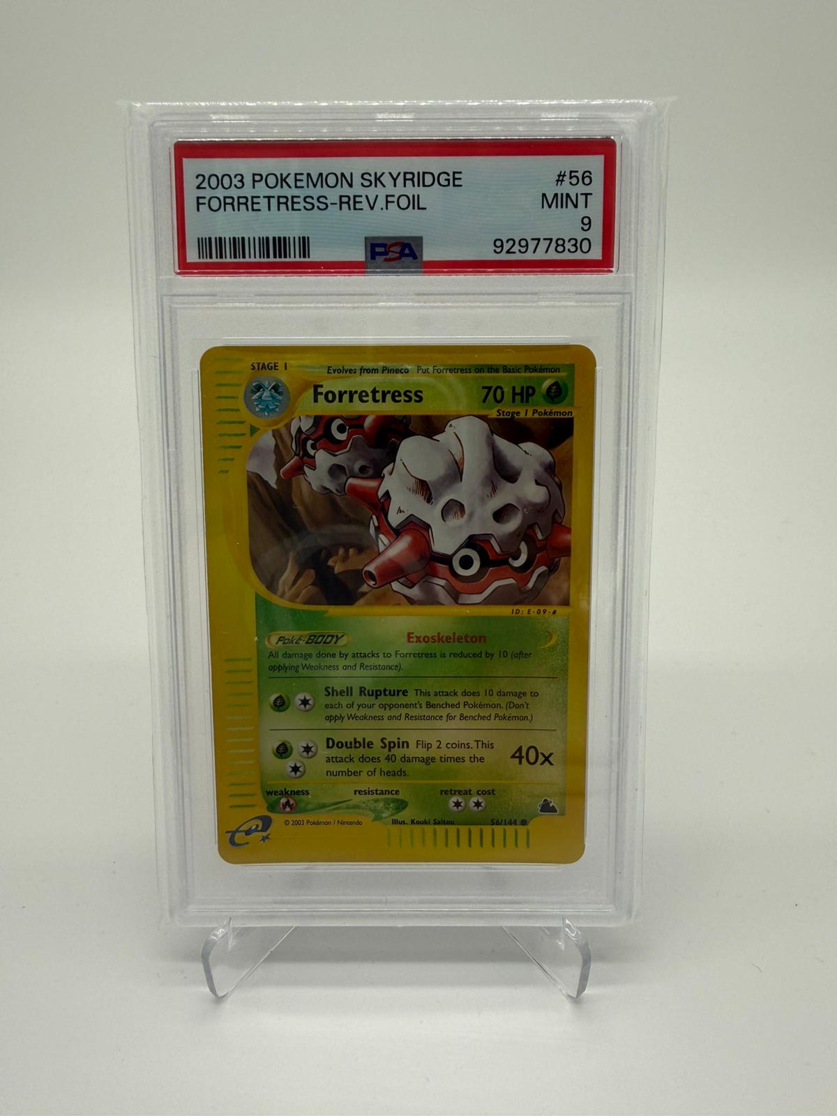 2003 Pokemon Skyridge Forretress-REV. Foil