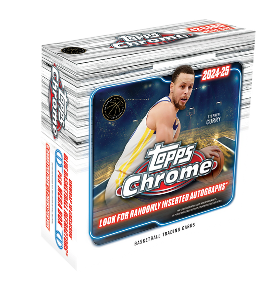2024/25 Topps Chrome Basketball Mega Box (SEALED)