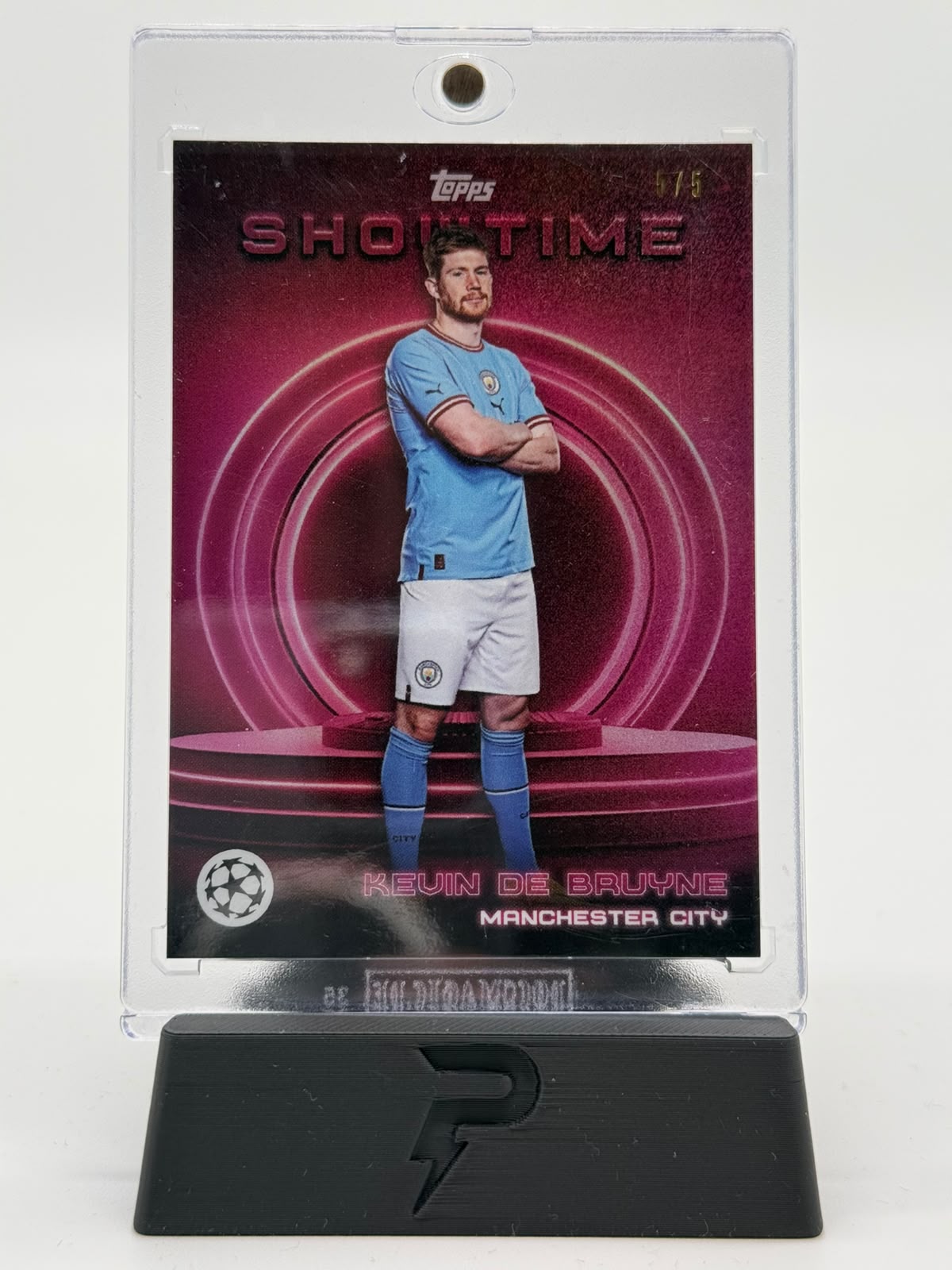 2023 Topps Show Time Kevin De Bruyne 5/5