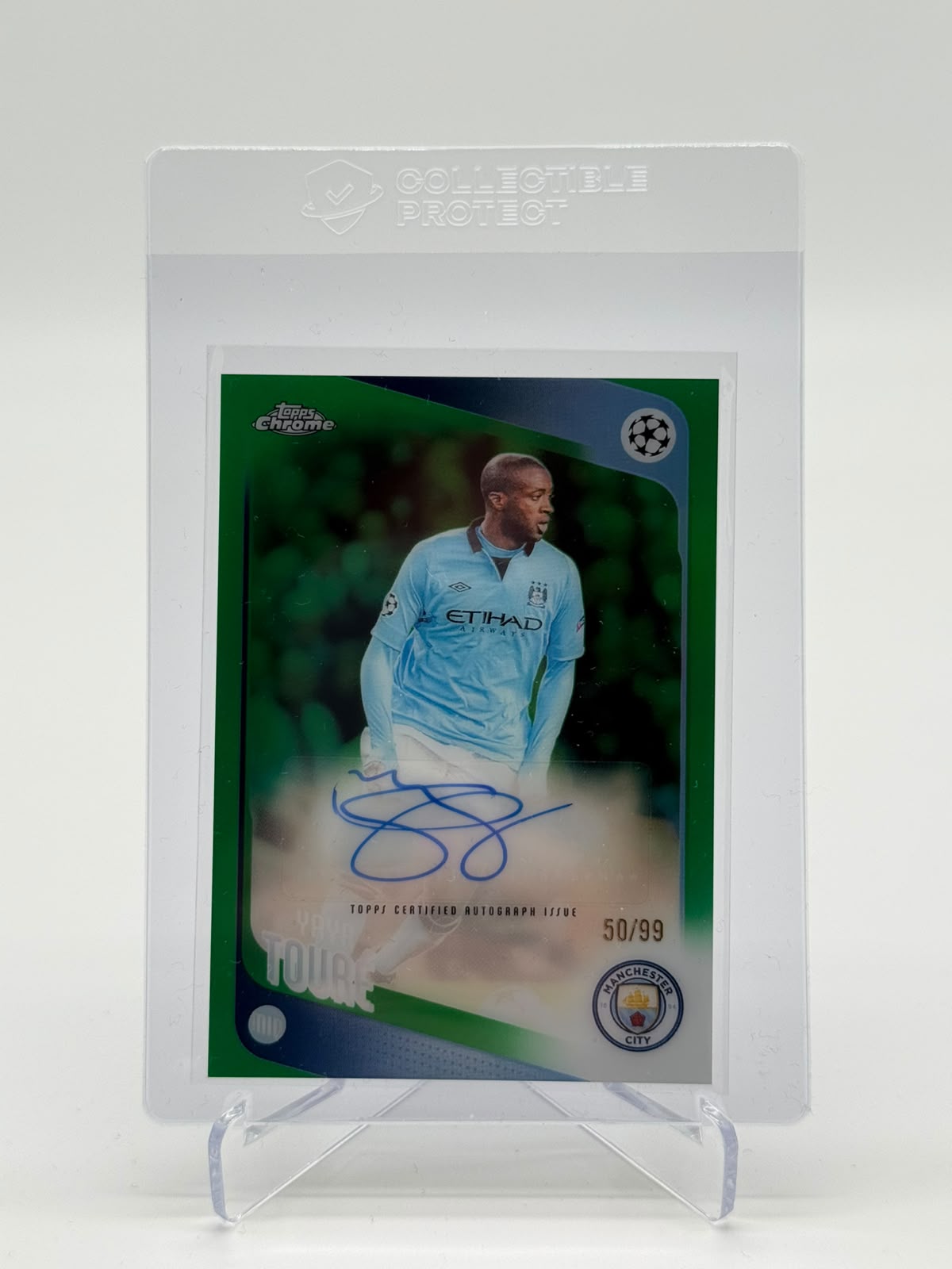 2026 Topps Chrome UCC Yaya Toure Auto 50/99