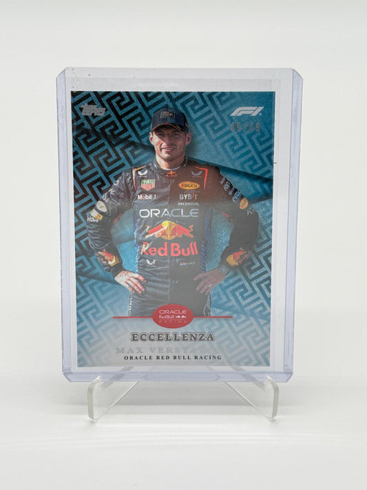 2024 Topps Eccellenza Max Verstappen 49/49 Blue