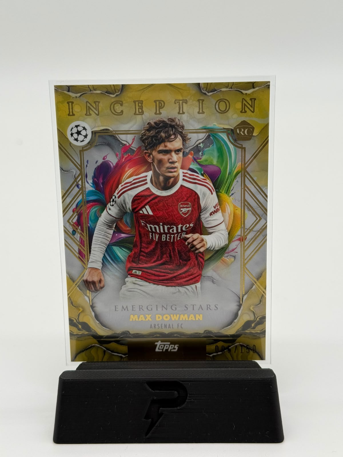 2026 Topps Inception Emergin Stars Max Dowman 096/150